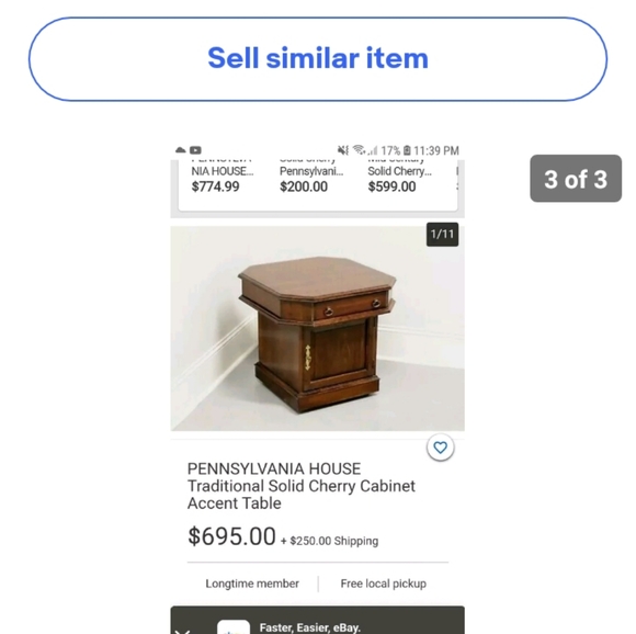 Pennsylvania house end table/ night.....Vintage - Picture 2 of 2